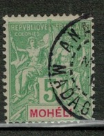 MOHELI          N°  YVERT  :  4   ( 6 )    OBLITERE       ( Ob   5/17 ) - Used Stamps