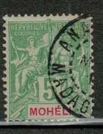 MOHELI          N°  YVERT  :  4   ( 6 )    OBLITERE       ( Ob   5/17 ) - Usati