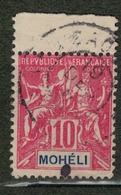 MOHELI          N°  YVERT  :  5 ( 9 )  OBLITERE       ( Ob   5/17 ) - Used Stamps