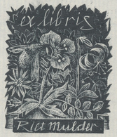 Ex Libris Riet Mulder - Van Rosmalen - Ex Libris