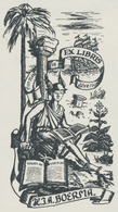 Ex Libris H.J.A. Boerma -  - Ex-Libris