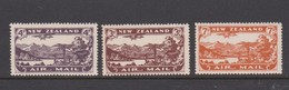 New Zealand SG 548-50 1931 Air Mail, Mint Hinged - Unused Stamps