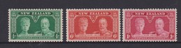 New Zealand SG 573-5 1935 Silver Jubilee, Mint Never Hinged - Unused Stamps
