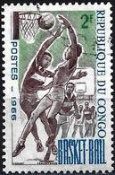 Congo (Braz) 1966 - Mi 97 -  YT 191 ( Sport : Basket ) - Oblitérés