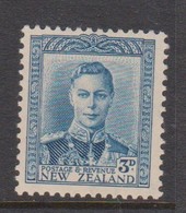 New Zealand SG 609 1941 King George VI,Three Pence Blue, Mint Hinged - Nuevos