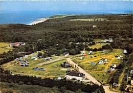 22-ERQUY- VUE AERIENNE , LE CAMPING DU PORTUAIS - Erquy