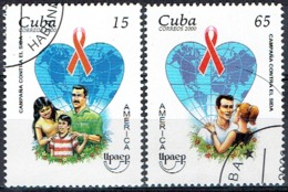 CUBA # FROM 2000 STAMPWORLD 4335-36 - Used Stamps