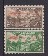 New Zealand SG 678-9 1946 Health, Mint Never Hinged - Unused Stamps
