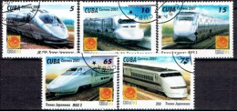 CUBA # FROM 2001 STAMPWORLD 4375-79 - Oblitérés