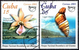 CUBA # FROM 2001 STAMPWORLD 4394-95 - Used Stamps