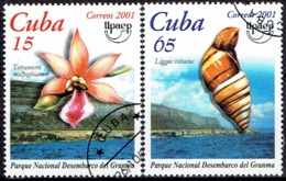 CUBA # FROM 2001 STAMPWORLD 4394-95 - Used Stamps