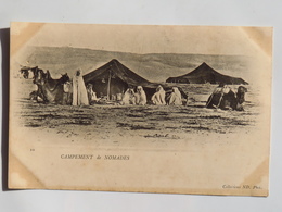 C. P. A. : Algèrie : Campement De Nomades - Szenen