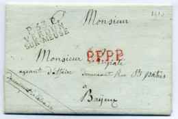 P53P VERDUN SUR MEUSE +PPPP / Dept De La Meuse / 1810 - 1801-1848: Précurseurs XIX