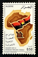 1976 Solidaity With Republic Of Angola, Algiers, Algérie, Algeria, *, **, Or Used - Algerije (1962-...)