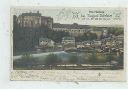 Weilburg Ou Weilbourg  (Allemagne, Hesse) : Fest-Postkarte Zum Taufend-Jharfeier Im 1906 PF. - Weilburg