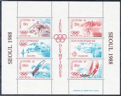 1988-Les Jeux Olympiques De Séoul-Bloc N°3** - Blocs-feuillets