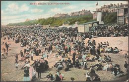 West Beach, Clacton-on-Sea, Essex, 1906 - IXL Series Postcard - Clacton On Sea