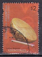 Argentina, 2000 - 2p Drum, Mapuche Culture - Nr.2131 Usato° - Gebraucht