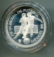 5774 - PORTUGAL - Silbermünze 100 Escudos (im Etui + Schleife) Von 1986 - Fussball -WM - Portugal