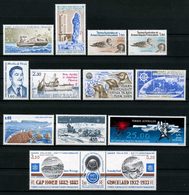 TAAF 1982 Année Complète N° 95/100 PA 71/78 ** Neufs MNH Superbes C 40,65 € Full Year Jahrgang Ano Completo - Volledig Jaar