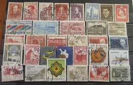Danimarca Denmark From 1950 Lot 32 Used Stamps Various 1 - Collections
