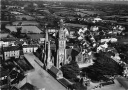 29-PLEYBEN- LE CALVAIRE ET L'EGLISE VUE DU CIEL - Pleyben