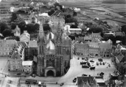 29-SAINT-POL-DE-LEON- LA CATHEDRALE VUE AERIENNE - Saint-Pol-de-Léon