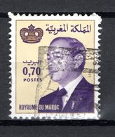 MAROC   N° 915   OBLITERE  COTE  0.20€    ROI HASSAN II - Morocco (1956-...)