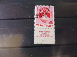ISRAEL YVERT N° 382 - Oblitérés (avec Tabs)