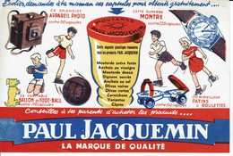 Buvard " Paul Jacquemin " Moutarde - Marque De Qualité - Alimentare