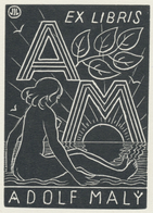 Ex Libris Adolf Maly - Jiří Jilovský (1884-1958) - Ex-libris