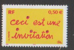 France Neuf Sans Charnière  2004  Message Invitation YT 3636 - Nuovi