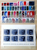 Germany - 1964 - Mi:DE 412-461 Yt:DE 284-328**MNH - Compl.year - Look Scan - Jahressammlungen