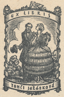 Ex Libris Tonči Jeřábkové - Anton Kamenik - Ex-Libris