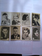 Cigarette Cards Compañia Chilena De Tabacos Bat No Postcards Real Photo 1920-1940 Series J Mary Brian.&others See Down - Artistas