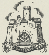 Ex Libris Z Knih Zemanové - Karel Kinský - Ex-Libris