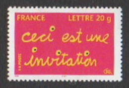 France Neuf Sans Charnière  2005  Message Invitation YT 3760 - Nuovi
