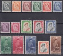 New Zealand 1953 And 1957, Queen Elisabeth II Mi#332-345 Mi#366-367 Mint Hinged - Nuevos