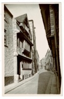 Ref 1346 - Real Photo Postcard - Elizabethan House - New Street Plymouth - Devon - Plymouth