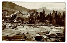Ref 1346 - Real Photo Postcard - Water Mill On The Dochart - Killin Stirlingshire Scotland - Stirlingshire