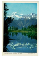 Ref 1346 - Plain Back Card - Lake Matheson - Westland New Zealand - Nouvelle-Zélande