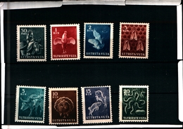 93385) ITALIA.-TRIESTE ZONA B (STT VUJNA)-1950 SERIE  ANIMALI DOMESTICI -MNH** - Mint/hinged