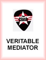 CLASH MEDIATOR Medium PLECTRUM Guitar Pick - Accessories & Sleeves