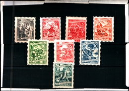 93387) ITALIA.-TRIESTE ZONA B (STT VUJNA)-1952-53- Mestieri Serie Soprastampat-MNH** - Mint/hinged