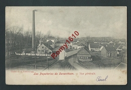 Zaventem. Les Papeteries De Saventhem. Vue Générale. Pub. Machines à Coudre Singer. - Zaventem