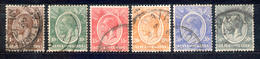 Kenya And Uganda - Kenia Und Uganda 1922 - Michel Nr. 1, 3, 5 - 8 O - Kenya & Oeganda