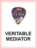 KISS MEDIATOR Medium PLECTRUM Guitar Pick (groupe) - Accessories & Sleeves