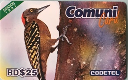 DOMINICAINE  -  Prepaid  - ComuniCard - Codetel  - EDICION 1997  -  RD$25 - Dominicaine