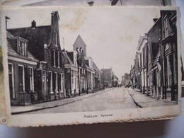 Nederland Holland Pays Bas Makkum Met De Kerkstraat - Makkum