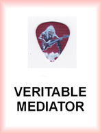 IRON MAIDEN MEDIATOR Medium PLECTRUM Guitar Pick (rock) - Zubehör & Versandtaschen